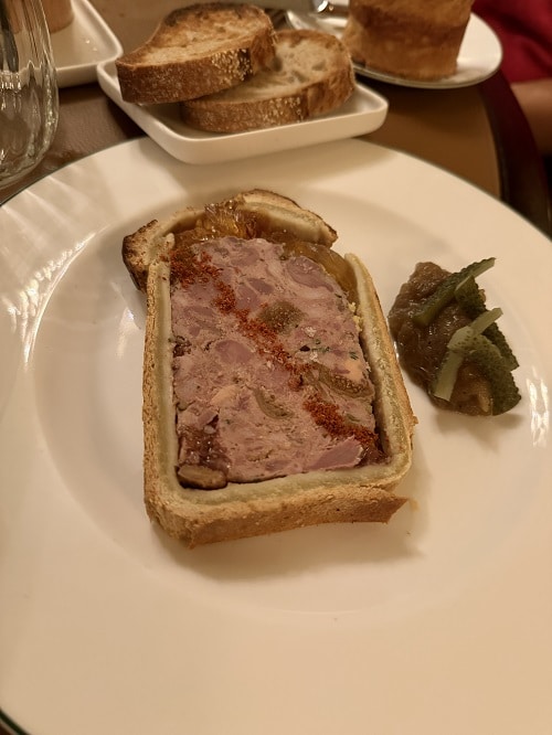 フランス旅、初日 7 dine4